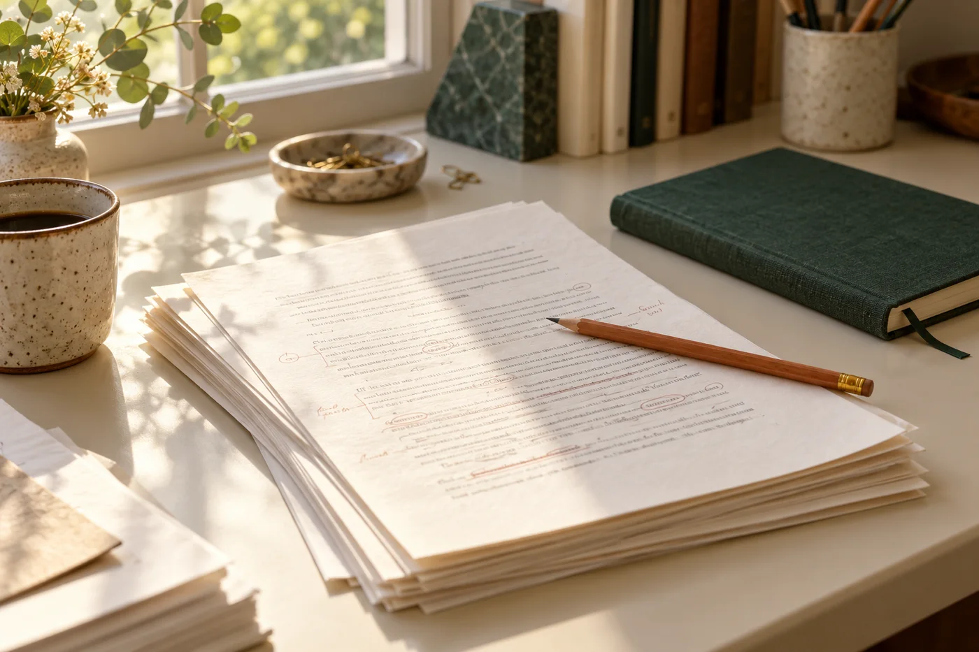 Manuscript pages